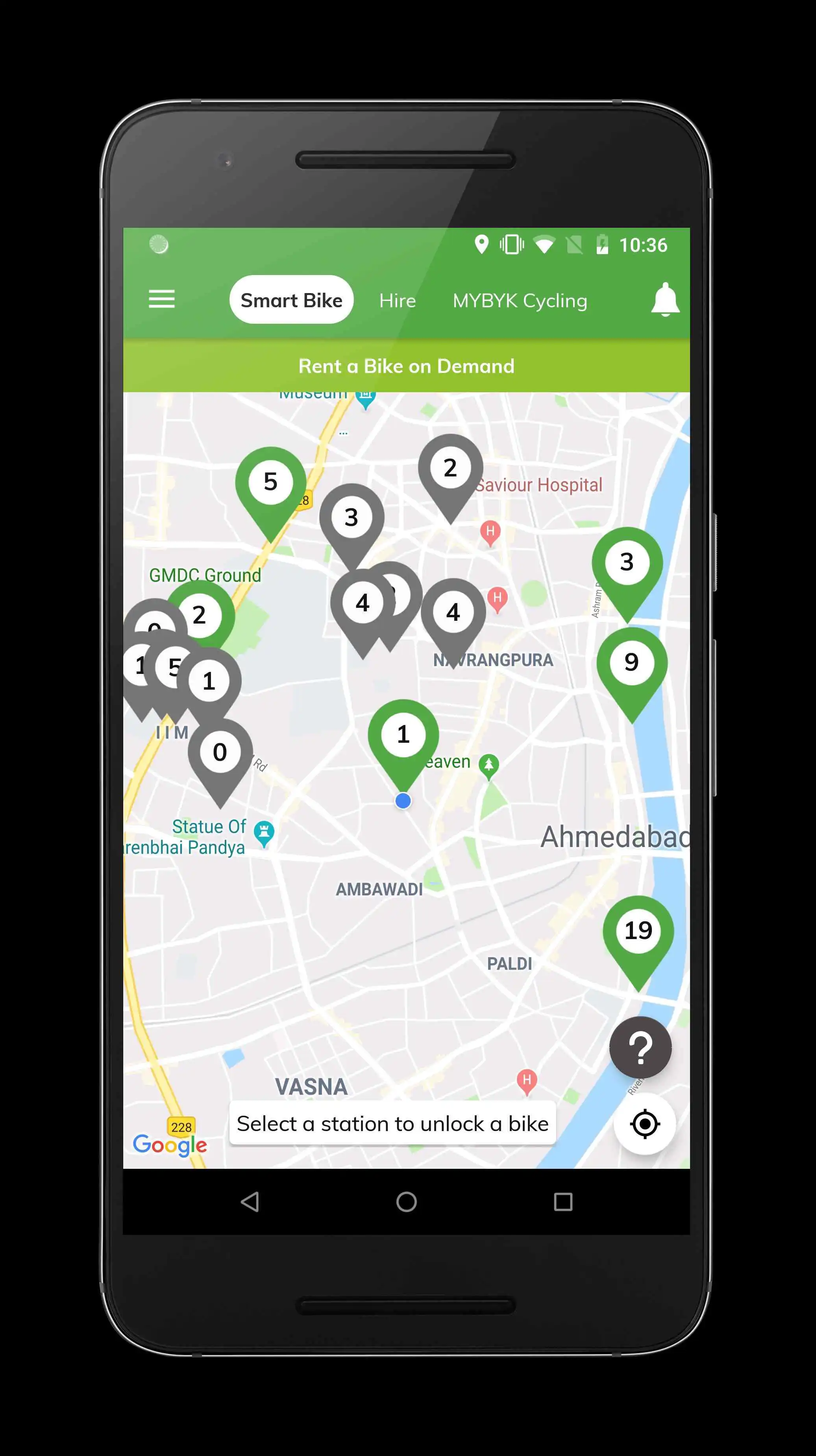 Play MYBYK | Smart Bicycle Rental  Sharing